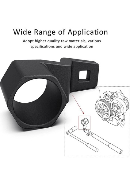 Honda Acura Harmonic 50MM Için Damper Krank Mili Krank Tutucu Tutucu Çıkarma Aracı (Yurt Dışından) fiyatları