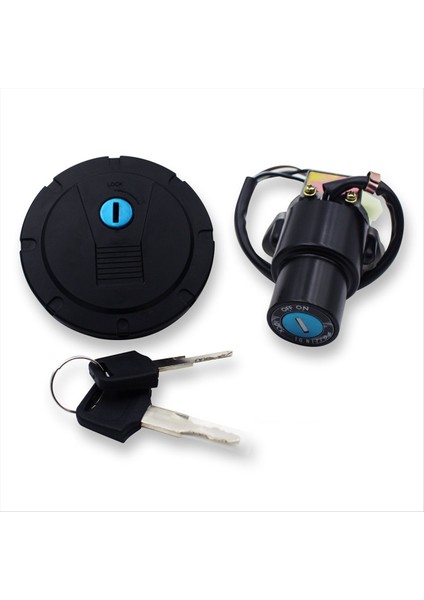 Motosiklet Kontak Anahtarı Kilitli Gaz Yakıt Tunk Kapağı Kilit Kawasaki Için Anahtar Set KLR650 2008-2018 (Yurt Dışından) fiyatları