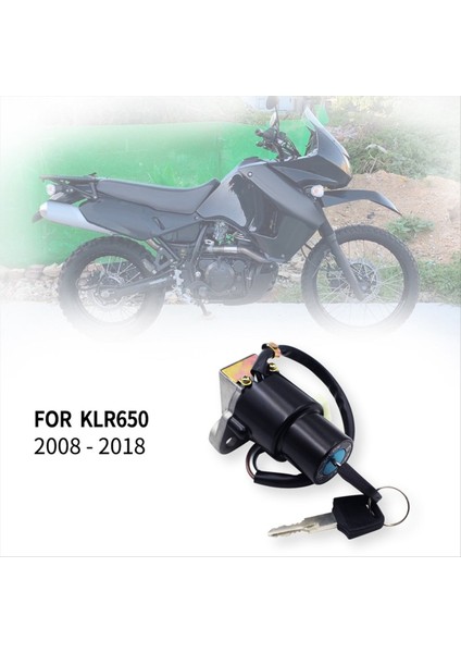 Motosiklet Kontak Anahtarı Kilitli Gaz Yakıt Tunk Kapağı Kilit Kawasaki Için Anahtar Set KLR650 2008-2018 (Yurt Dışından) fırsatları