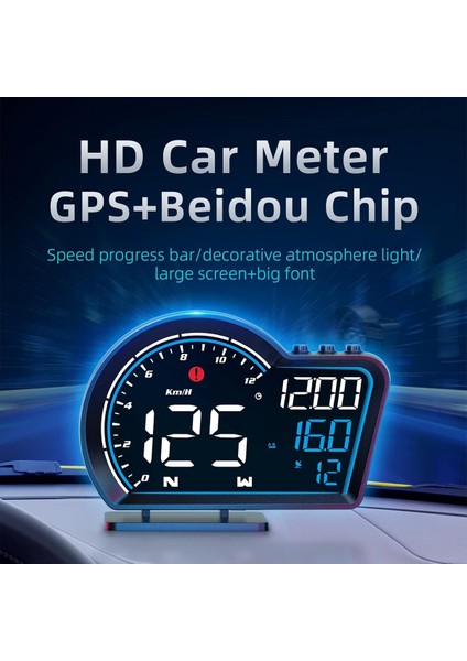 G16 Araba Gps Başlık Ekranı Hud Hedece Tozet Kilit Dijital Saat Evrensel (Yurt Dışından) indirimleri