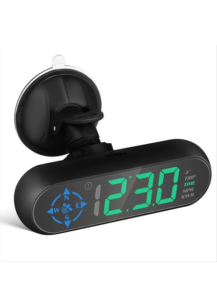 Araba Dijital Gps Hızölçer Araba Başlıyor Ekran Hızölçer Araba Kilometre Sayacı Ön Cam Akıllı Hız Göstergesi Hud Araç Için (Yurt Dışından)