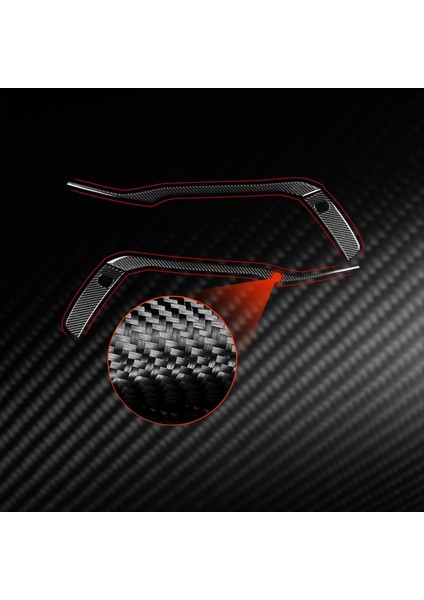 Porsche Için Karbon Fiber 911 992 2019-2024 Ön Tampon Grille Kapak Trim Sticker Aksesuarları (Yurt Dışından) indirimleri