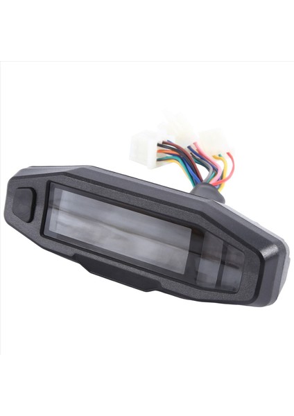 Evrensel Motosiklet Speedometre Takometre Yağ Göstergesi Hd Ekran Dijital Sayaçlar Gösterge Kümesi Dönüş Sinyal Işığı (A) (Yurt Dışından) modelleri