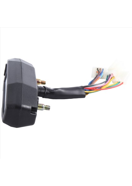 Evrensel Motosiklet Speedometre Takometre Yağ Göstergesi Hd Ekran Dijital Sayaçlar Gösterge Kümesi Dönüş Sinyal Işığı (A) (Yurt Dışından) fırsatları