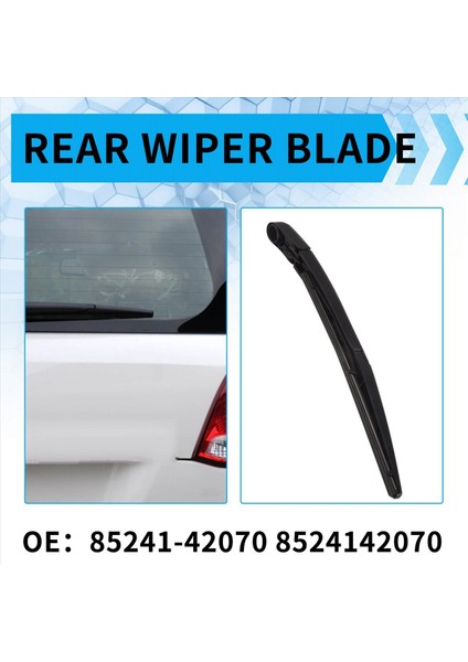 Toyota Land Cruiser Lexus LX570 2008-2015 GX470 2003-2009 85241-42070 Için Arka Ön Cam Silecek Kol Bıçak Kiti (Yurt Dışından) modelleri