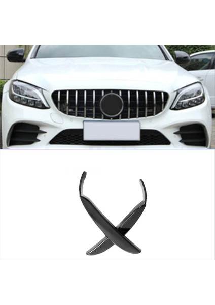 Araba Ön Yan Tampon Kapağı Izgara Kalıplı Rüzgar Know Trim Şerit Mercedes-Benz C-Serisi W205 2019-2022 A2058859902 R (Yurt Dışından) indirimleri