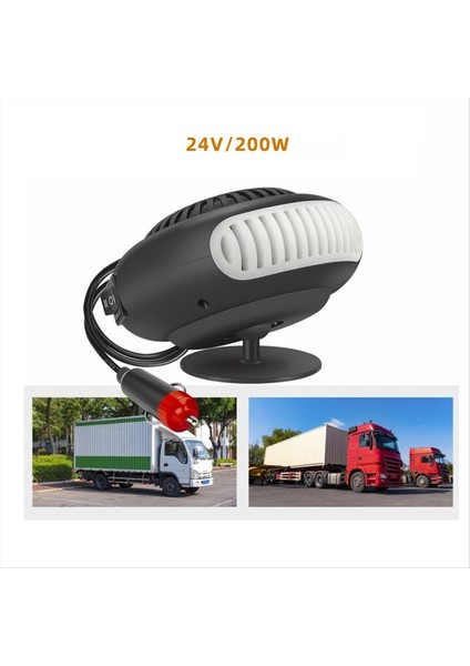 24V 200W Taşınabilir Otomatik Araba Isıtıcı Donster Demister Elektrikli Isıtıcı Ön Cam 360 Derece Döndürme Isıtma Soğutma Fanı (Yurt Dışından) indirimleri