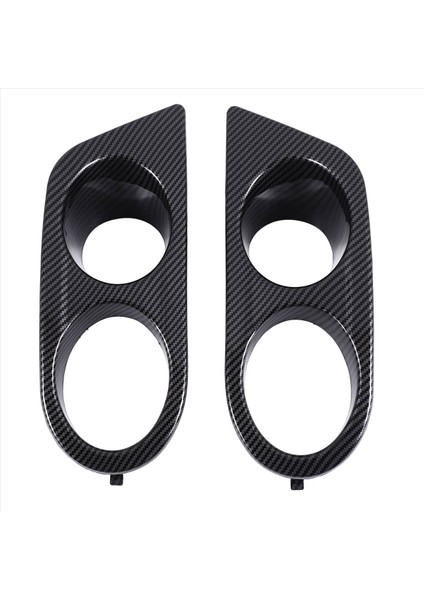 Gerçek Karbon Sis Kapağı Bmw 3 Serisi E46 M3 01-06 Için Hava Kanalını Çevreliyor (Yurt Dışından)