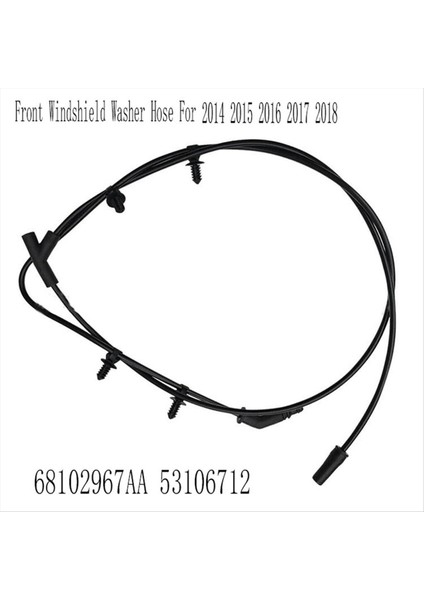 Jeep Cherokee Için Yeni Ön Cam Yıkayıcı Hortumu 2014 2015 2016 2017 2018 68102967AA 53106712 (Yurt Dışından)