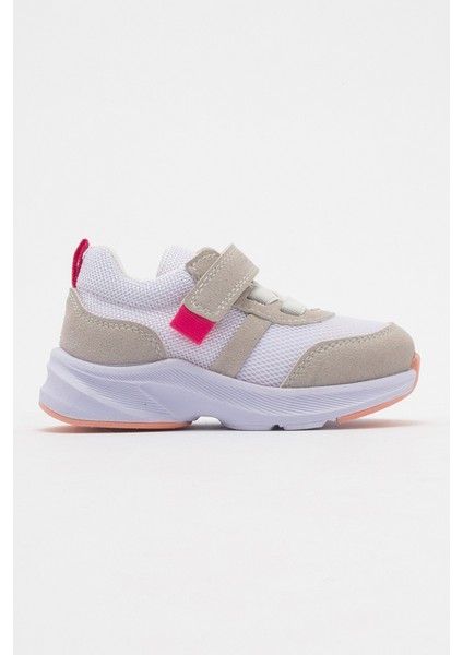 Unisex Çocuk Beyaz Günlük Spor Ayakkabı