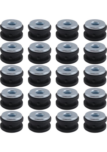 20PCS Motosiklet Kauçuk Gromlar Kitleri Honda Yamaha Suzuki Kawasaki Fairings Için Motosiklet Ön Cam Cıvataları Kauçuk (Yurt Dışından)