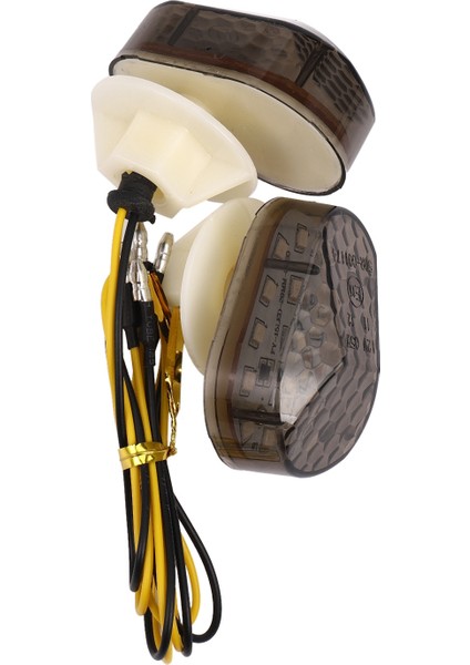 Motosiklet Floş Montaj Sinyalleri Işık LED Flaşör Göstergesi Lamba Çılavma Kawasaki ZX6R ZX7R ZX9R ZX636 ZZR600 ZX12R Siyah (Yurt Dışından) fiyatları