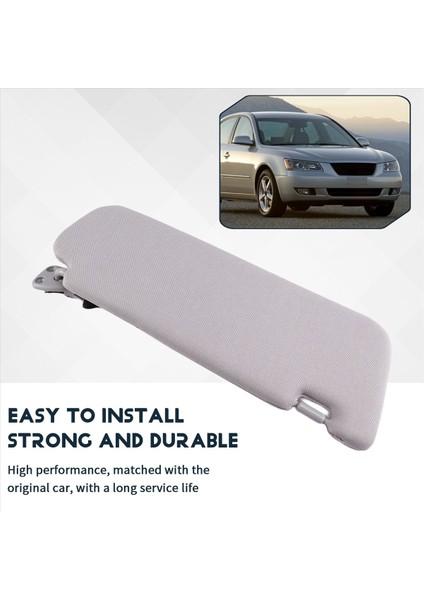 852013K010QS Hyundai Sonata Için Güneş Vizor Bezi Içinde 1 Pcs Araba 2006-2010 Sol (Yurt Dışından) indirimleri