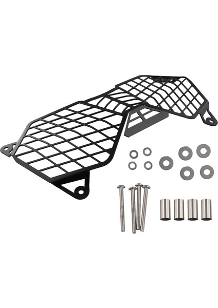 Motosiklet Far Grille Kalkanı Koruma Lambası Kapak Koruyucusu Tiger Tiger 800 2010-2017 &amp; Explorer 1200 2012-2017 (Yurt Dışından)