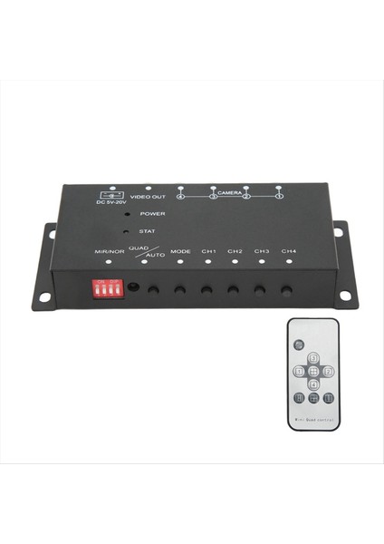 Mobil Dijital Video Splitter 4 Kanallı Mini Video Splitter 720P Otobüsler Için Kamyonlar Tekneler Yatlar Araç Video Splitter (Yurt Dışından)