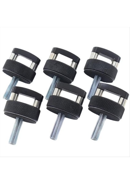 6pcs Araba Hardtop Cıvatalar Jeep Wrangler Için Hızlı Kaldırma Başparmak Vidası (Yurt Dışından)