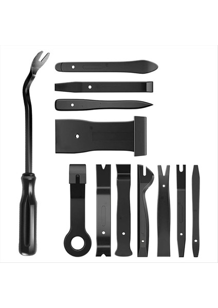 12PCS Otomatik Trim Kaldırma Aracı Kiti Koşma Araç Kiti Araç Ses Ses Dash Panel Pencere Kalıplı Bağlantı Eden Çoğaltma Aracı Kiti (Yurt Dışından)