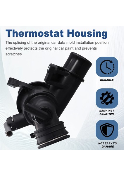 Yeni A6512002800 Mercedes-Benz Sprinter Için Motor Soğutucu Termostat Muhafazası W204 W205 W212 W221 W222 6512002800 (Yurt Dışından) fırsatları