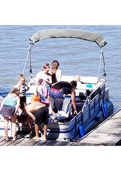 Tekne Üst Kapağı, Oxford Kumaş Bimini Üst Yat Kapağı, Güneşlik Tekne Tente Uv Işınlarına Karşı Güçlü Koruma, 61-72 Inç A (Yurt Dışından) fırsatları