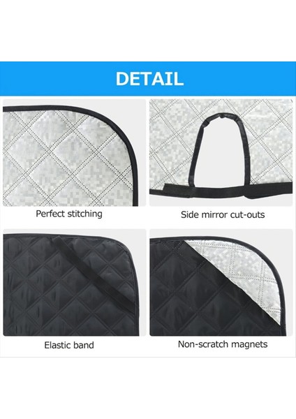 C Sınıfı Ford E450 1997-2024 Karavan, Rv Ön Pencere Güneşlik Uv Bloğu 4 Katmanlar Için Rv Ön Kapak (Yurt Dışından) fiyatları