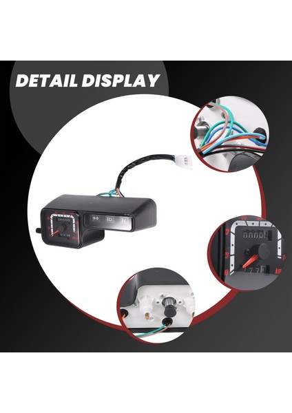Motosiklet LCD Dijital Speedometre Takometre Honda XR250 CRM250 BAJA250 Için (Yurt Dışından) indirimleri