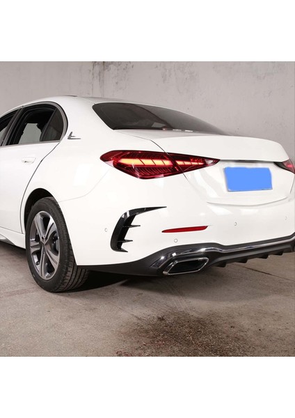 Arka Tampon Yan Sıçrama Spoiler Hava Outlet Kapak Trim Mercedes Benz C Sınıfı W206 2022-2024 Aksesuarlar B (Yurt Dışından) fırsatları