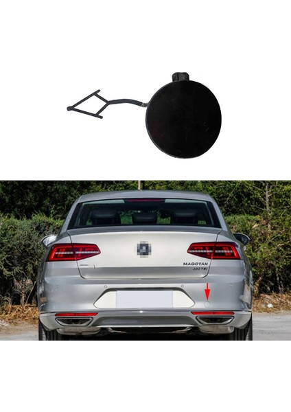 Otomatik Arka Tampon Çekme Çekme Hook Göz Kapağı Kapağı Passat B8 2017 2018 2019 3G5807441 (Yurt Dışından) fiyatları