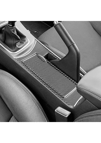 Mazda Için Karbon Fiber 3 2010-2013 Otomobil Merkezi Konsol Kupa Tutucu Panel Handbreak Kapak Çıkartma Trim Aksesuarları Lhd (Yurt Dışından) fırsatları
