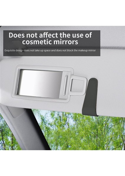 Araba Için Manyetik Deri Güneş Gözlüğü Tutucu, Araba Vizörü Için Güneş Gözlüğü Klibi, Otomatik Iç Aksesuarlar Evrensel (Pembe) (Yurt Dışından) fırsatları