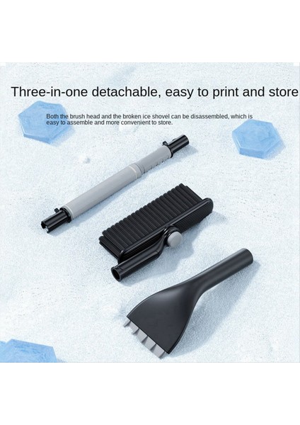 Kar Buz Sıyırıcı Kar Karakolağı Çıkarma Fırçası Araç Aracı Araba Ön Cam Temizleme Sıyrık Aracı Kış Aracı (Yurt Dışından) fırsatları