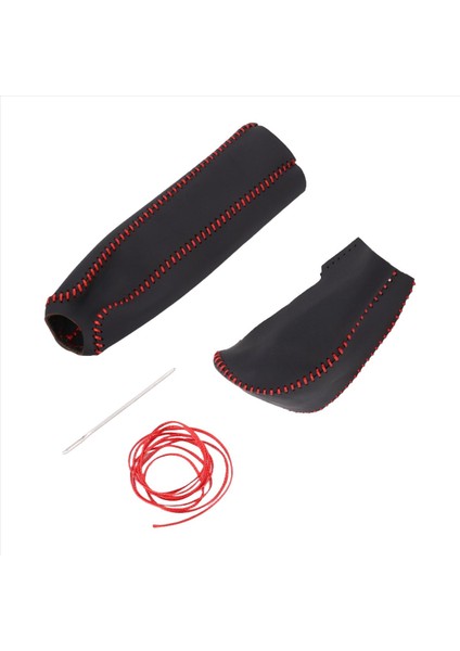 Hyundai Için Deri Kapaklar Creta IX25 2017-2019 Vites Head Vardiyalı Knob Kapak Dişli Vardiyası Kapağında Araba Handbrake (Yurt Dışından) fiyatları