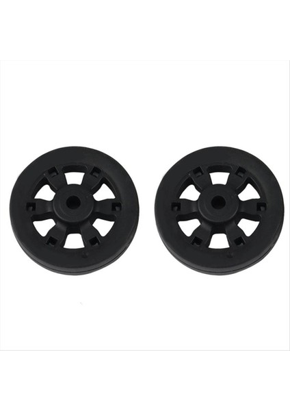 2x Bagaj Aksesuarları Tekerlekler Uçak Bavul Kasnak Silindirleri Sessiz Tekerleğe Dayanıklı Parçalar Onarımı 55X12MM (Yurt Dışından)