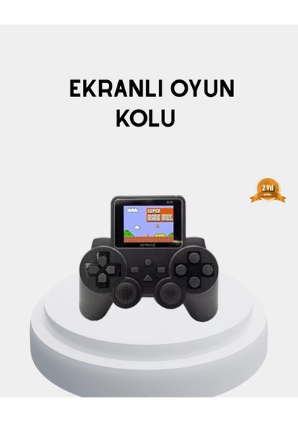 Buğz Atari S10 Retro Oyun Konsolu – 520 Nostaljik Oyun, Tv Bağlantılı, Şarjlı ve Taşınabilir