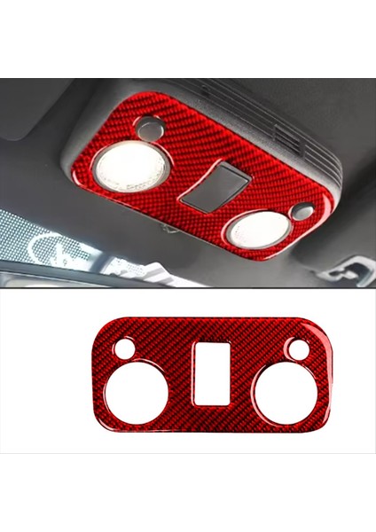 Araba Çatı Okuma Işık Paneli Çıkartma Genel Konsol Trim Çerçeve Ford Mustang Için Araç Iç Aksesuarları 2015-2019 (Yurt Dışından) fırsatları