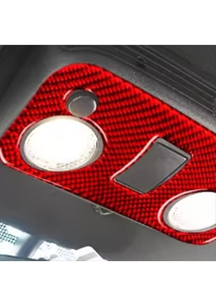 Araba Çatı Okuma Işık Paneli Çıkartma Genel Konsol Trim Çerçeve Ford Mustang Için Araç Iç Aksesuarları 2015-2019 (Yurt Dışından) indirimleri