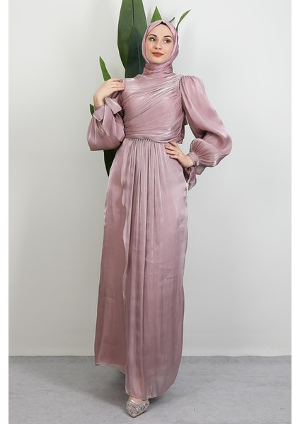 Ahunisa Yoryo Abiye Soft Pembe fiyatları