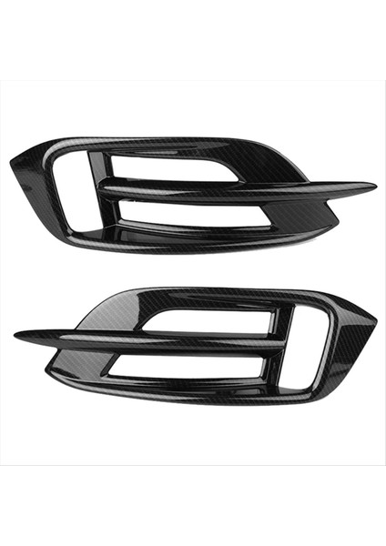 Karbon Fiber Görünümlü Araba Arka Sis Izgara Kapağı Kaplama Honda Civic Için Trim 10TH 2016 2017 2018 2019 Arka Sis Lambası Izgarası (Yurt Dışından)