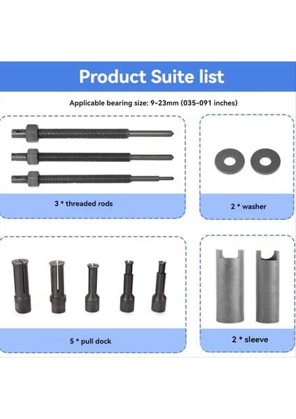 Bisiklet Yatağı Sökme Aracı Yatağı Çekme Set Motosiklet Yatağı Çekme Çekme Araç Kiti Kiti (Yurt Dışından) modelleri