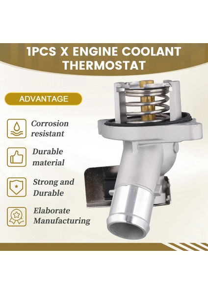Chevrolet Için Motor Soğutucu Termostat Gmc Cadillac Ats 2.0l 2.5l 931-203 12650241 2520148 1581752 9022089 (Yurt Dışından) fırsatları