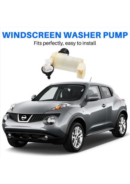 Nissan X-Trail T31 10/07-2014 NWP370160 Için Ön Arka Ön Cam Yıkama Motor Pompası (Yurt Dışından) modelleri