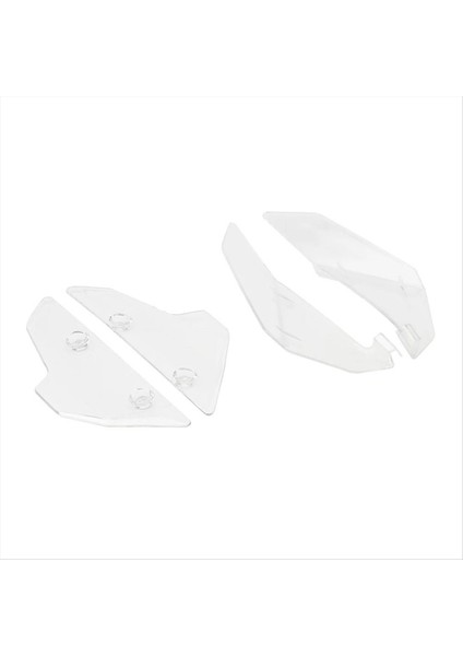 Motosiklet Hava Deflektörü Rüzgar Deflektörü Honda XL750 Transalp 2023 (Şeffaf) Için Yan Ön Cam (Yurt Dışından)