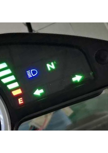 Evrensel Dijital Motosiklet Kilometre Sayacı LCD Metre Hızometre Takometre Göstergeleri Gece Işığı (Yurt Dışından) fırsatları