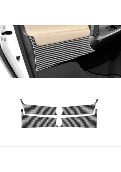 Karbon Fiber Araba Iç Yan Kapı Paneli Kapak Toyota Rav4 2006-2012 Iç Aksesuarlar (Yurt Dışından) modelleri