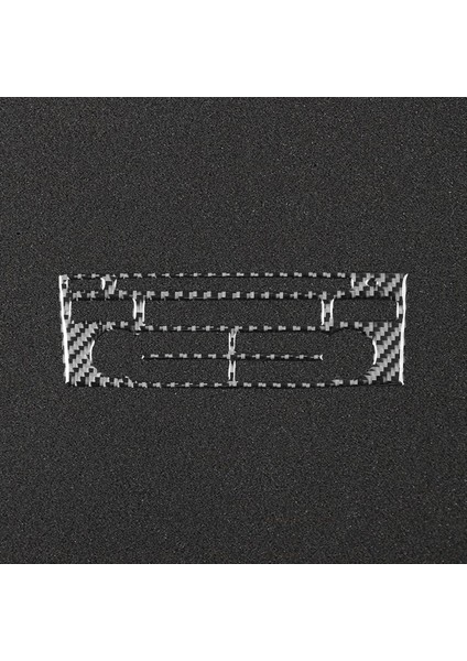 Porsche 718 982 2016-2022 Karbon Fiber Otomobil Merkezi Konsolu Radyo CD Panel Kapak Çıkartma Trim Iç Aksesuarlar (Yurt Dışından) fırsatları