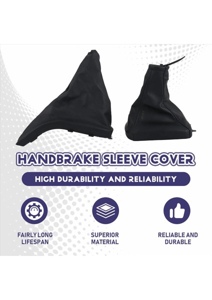 Araba Dişli Vites Düğmesi Yürüyüşçü Önyükleme Pu Deri Park El Freni Kapakları Opel Astra G Zafira Için Kapaklar Bir Vauxhall 1998-2004 (Yurt Dışından) fırsatları