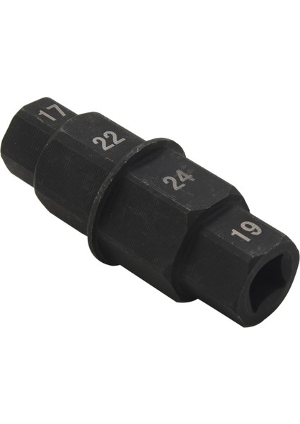 Motosiklet Hex Axle Aracı - 17MM, 19MM, 22MM, 24MM - Altıgen Ön Tekerlek Merkez Millet Mil Soket Adaptör Aracı 3/8 Inç (Yurt Dışından) indirimleri