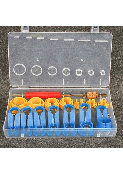 16PC Ac Yakıt Hattı Bağlantısı Çıkarma Aracı Seti, 1/4 5/16 3/8 1/2 5/8 3/4 7/8 In Için Valf Çekirdek Çıkma Aracı ile (Yurt Dışından) fiyatları