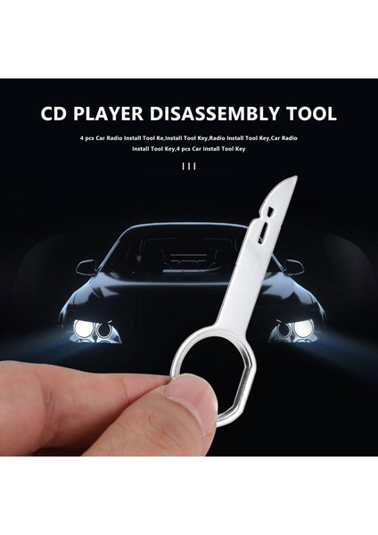 El Alet Seti 4 Pcs Araç Stereo Radyo Kaldırma Aracı Kaldır 4 Anahtarlar Audi Için Ford Için Araç Aksesuarları Için (Yurt Dışından) modelleri