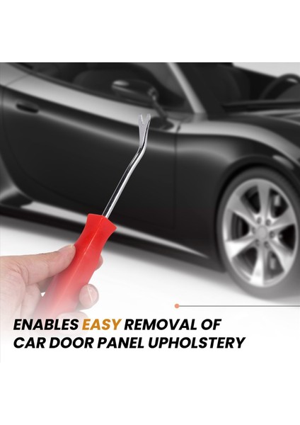 Araba Kapısı Iç Kaplama Klipsli Panel Döşeme Bağlantı Elemanı Klipsli Kaldırma Aracı Tornavida Tırnak Çektirme 4 Inç Kırmızı (Yurt Dışından) indirimleri