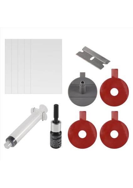 Ön Cam Onarım Kitleri Araba Pencere Tamir Araçları Ön Cam Cam Çizik Çatlak Geri Yükleme Pencere Ekranı Parlatma Araba Stilini (Yurt Dışından)